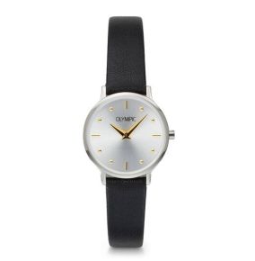 Olympic horloge staal/leer OL82DSL012B