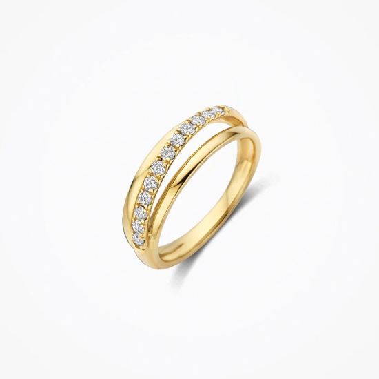 Blush gouden ring LG 0.31crt LG1056Y/54