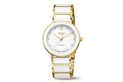 Horloge dames titanium geel verguld en ceramic 34mm 3331-05