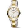 Boccia horloge dames bicolor titanium geel verguld 3374-02