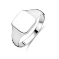 Zilveren monogram ring mt56 1340762