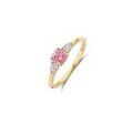 Blush gouden ring LG 0.50/0.18crt LG1070Y/52