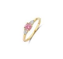 Blush gouden ring LG 0.50/0.18crt LG1070Y/52