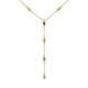 Gouden y-collier Savanna Gemstone JKN26655
