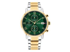 TH horloge heren staal-geel chrono TH1710798