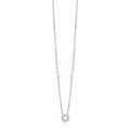 Zilveren collier zonnetje met zirkonia ZIC2870