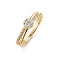 Yara gouden ring LG 25/0.27crt mt54 261R.1002.027