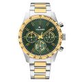 TH horloge heren staal/geel chronograaf TH1792279