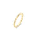 Gouden ring twist mt 54 1118YGO/54