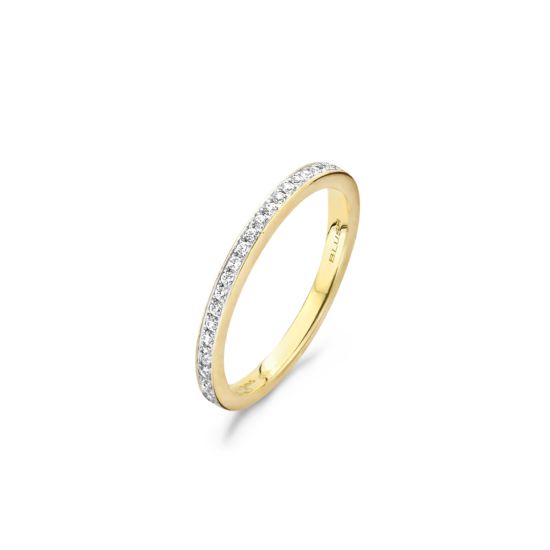Gouden ring zirkonia mt 54 1119BZI/54 