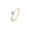 Gouden ring zirkonia mt 54 1124BZI/54 