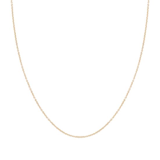 Roodgouden collier anker 3010RGO/42