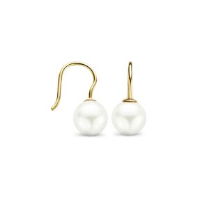 Blush gouden oorhangers parel 7050YPW