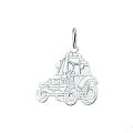 Zilveren hanger tractor 1003267