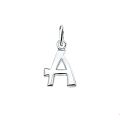 Zilveren hanger letter A 1002759