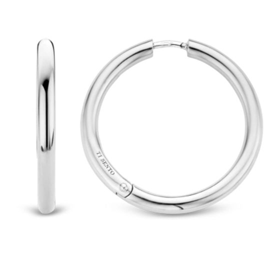 Zilveren oorringen 7782SI