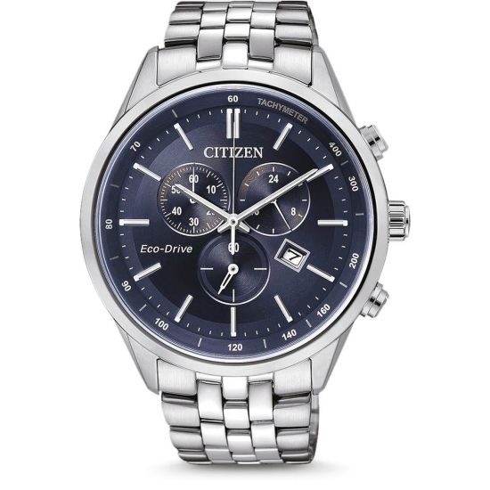 Citizen horloge heren staal chronograaf AT2141-52L