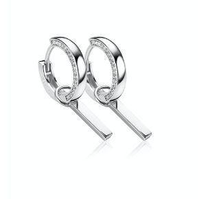 Zilveren oorbelbedels ZICH1440