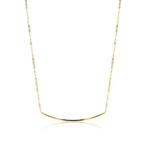 Gouden collier staaf ZGC183