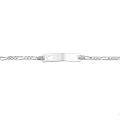 Zilveren plaat armband 11-13cm 1005647