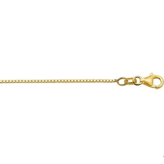 Gouden collier venetiaans 50cm 1.1mm 4003907