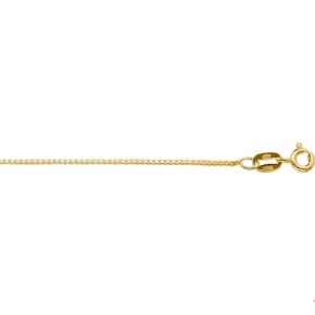 Gouden collier venetiaans 42cm 0.7mm