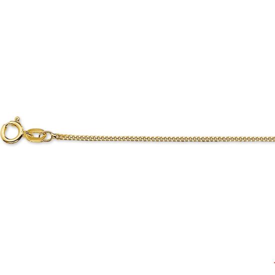Gouden collier gourmet 42cm 1mm 4004585