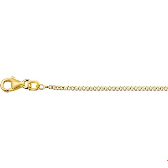 Gouden collier gourmet 42cm 1.4mm 4004588
