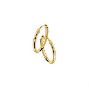 Gouden oorringen 1.8x30mm 4001286