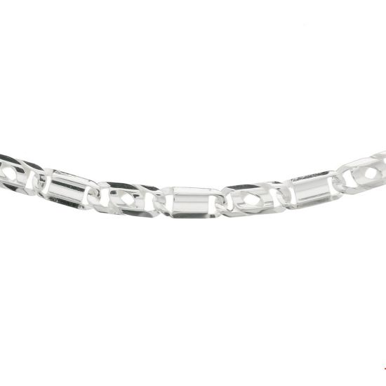 Zilveren collier valkenoog 5.5mm 50cm 1020390