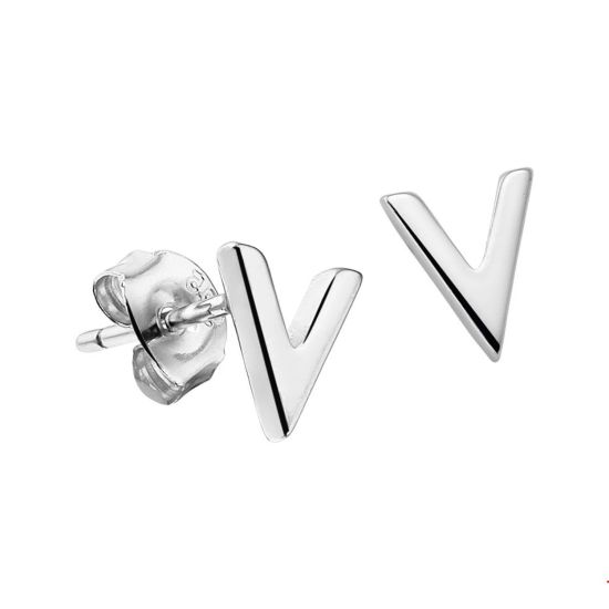 Zilveren oorstekers V 