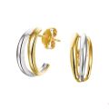 Gouden oorstekers bicolor 4207858