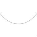 Zilver gerhodineerd gourmet collier 42cm 1,2mm 1326292