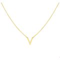 Gouden collier V 41-45cm 4019320