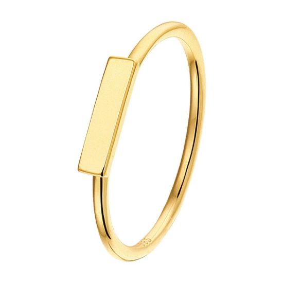 Gouden ring mt 17,25 4019755