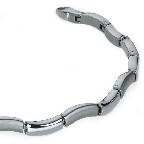 Boccia armband titanium mat/glans 0370-01