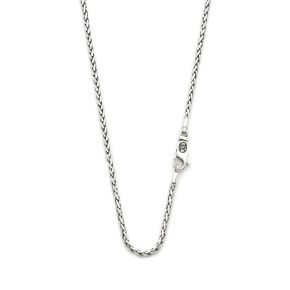 Zilveren collier fox 169/45cm