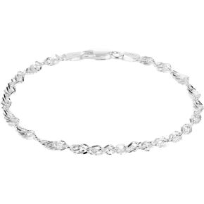 Zilveren armband singapore 2.75mm 17cm 1021063