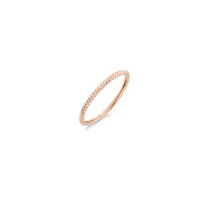 Roodgouden ring gedraaid 1196RGO/52