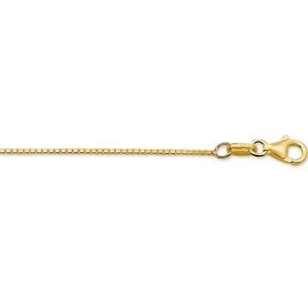 Gouden collier venetiaans 42cm 0.9mm