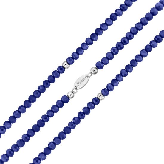 Crystal armband blauw 270218