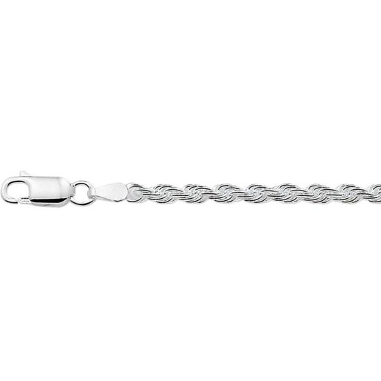 Zilveren collier koord 3mm 45cm 1329710
