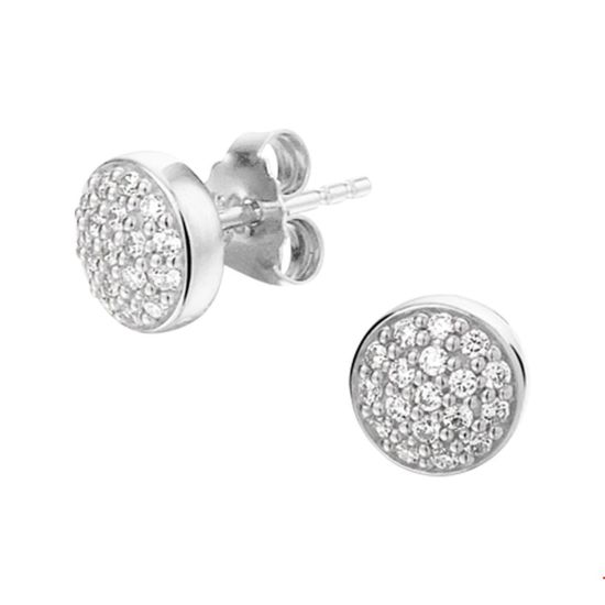 Oorknoppen zirkonia dames