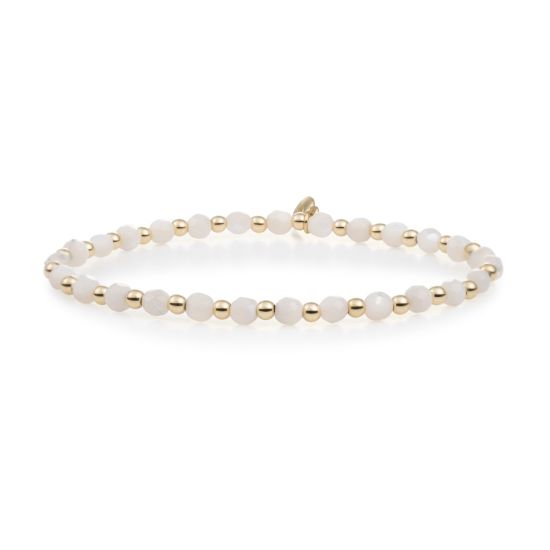 SJ armband zoetwater parel geel verguld SBG-PEARL-3MM-MIX
