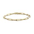 Gouden armband paperclip 2171YGO 