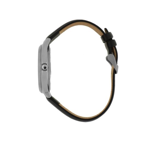 OLYMPIC OL26HTL211 FERRARA  HORLOGE - LEER - ZWART - 40MM