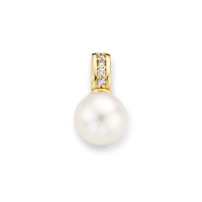 Gouden hanger zoetwaterparel 0.04H/Si-1 HM116727