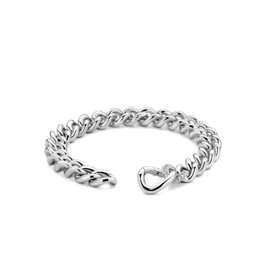 Zilveren gourmet armband zirk  2935ZI
