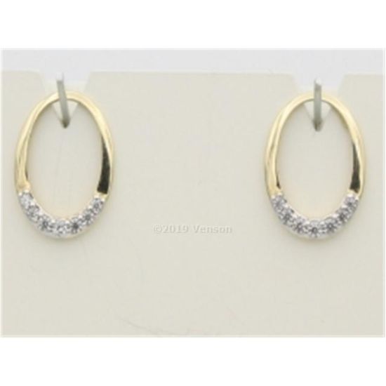 Blush gouden oorbelbedels zirk 9053YZI