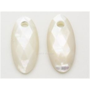 Blush oorbeldbedels parelmoer 820MOPL